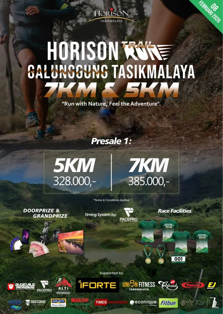 Horison Trail Run Galunggung Tasikmalaya